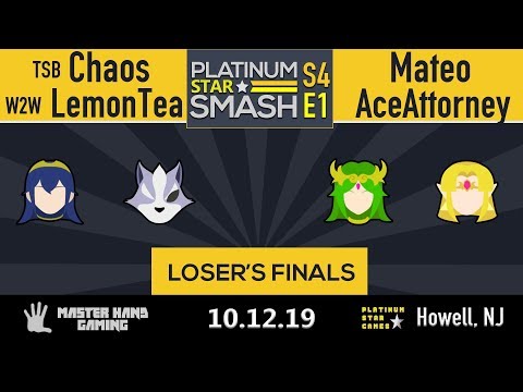 PSS S4:E1 - TSB | Chaos + W2W | LemonTea Vs. AceAttorney + Mateo - L Finals