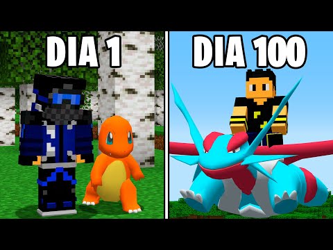 Sobrevivi 100 Dias no Campeonato Brasileiro de Minecraft Pixelmon - O FILME