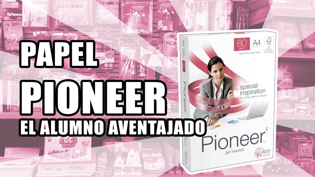 Watch PAPEL A4 PIONEER: ¿LA MARCA BLANCA DE NAVIGATOR Now PAPEL A4 PIONEER: ¿LA MARCA BLANCA DE NAVIGATOR
