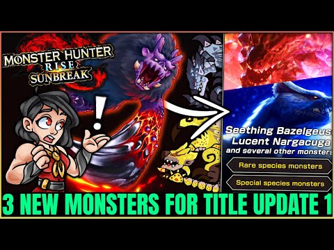 New Goss Harag Variant & More - Title Update 1 Monster Predictions - Monster Hunter Rise Sunbreak!