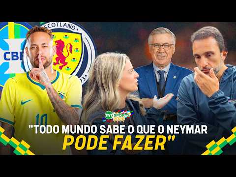 NEYMAR JOGA CONTRA A ESCÓCIA? VSR E MONIQUE ANALISAM O CENÁRIO IDEAL PRO CAMISA 10 ENTRAR EM CAMPO