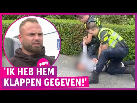 ZIEN: Dief betrapt en keihard aangepakt: 'STOP!'