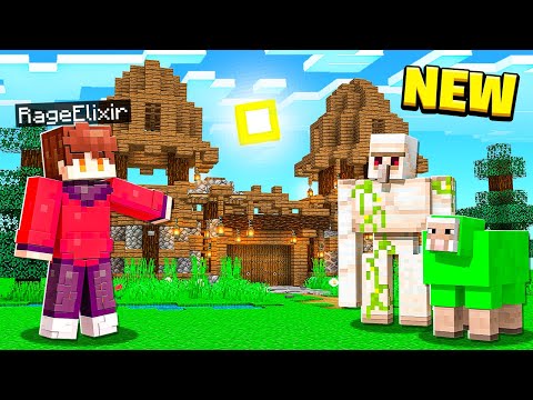 Starting My New Town on a Minecraft Server! (Realms SMP - Episode 64)