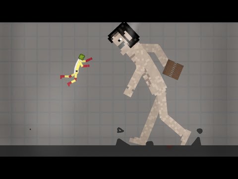 SAITAMA vs ATTACK TITAN (Eren Yeager) | Melon Playground