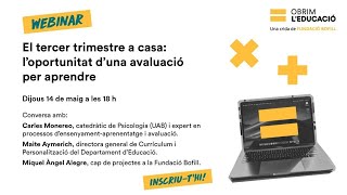 El tercer trimestre a casa: l’oportunitat d’una avaluació per aprendre