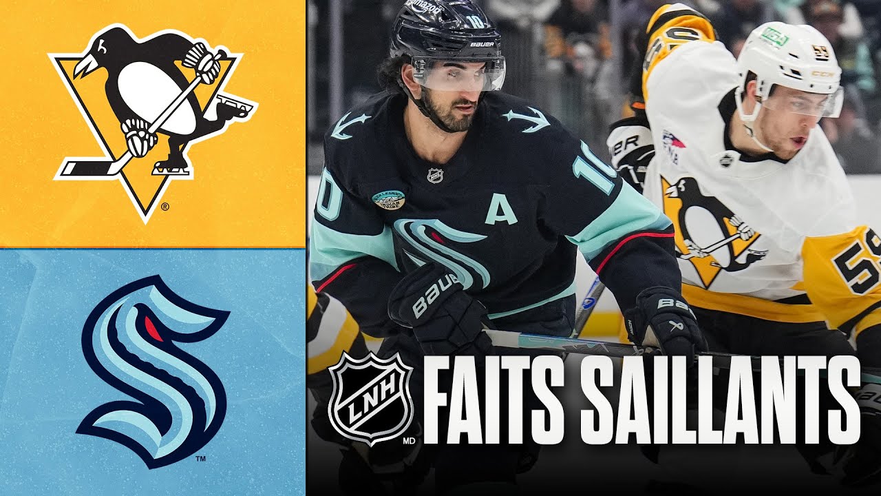 Penguins vs Kraken | Faits saillants