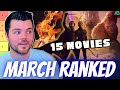 March 2024 Movies RANKED (Tier List)