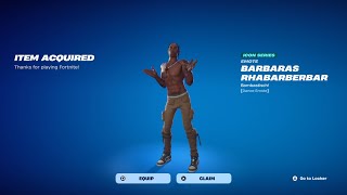 How To Get Barbaras Rhabarberbar Emote For FREE! (Fortnite)