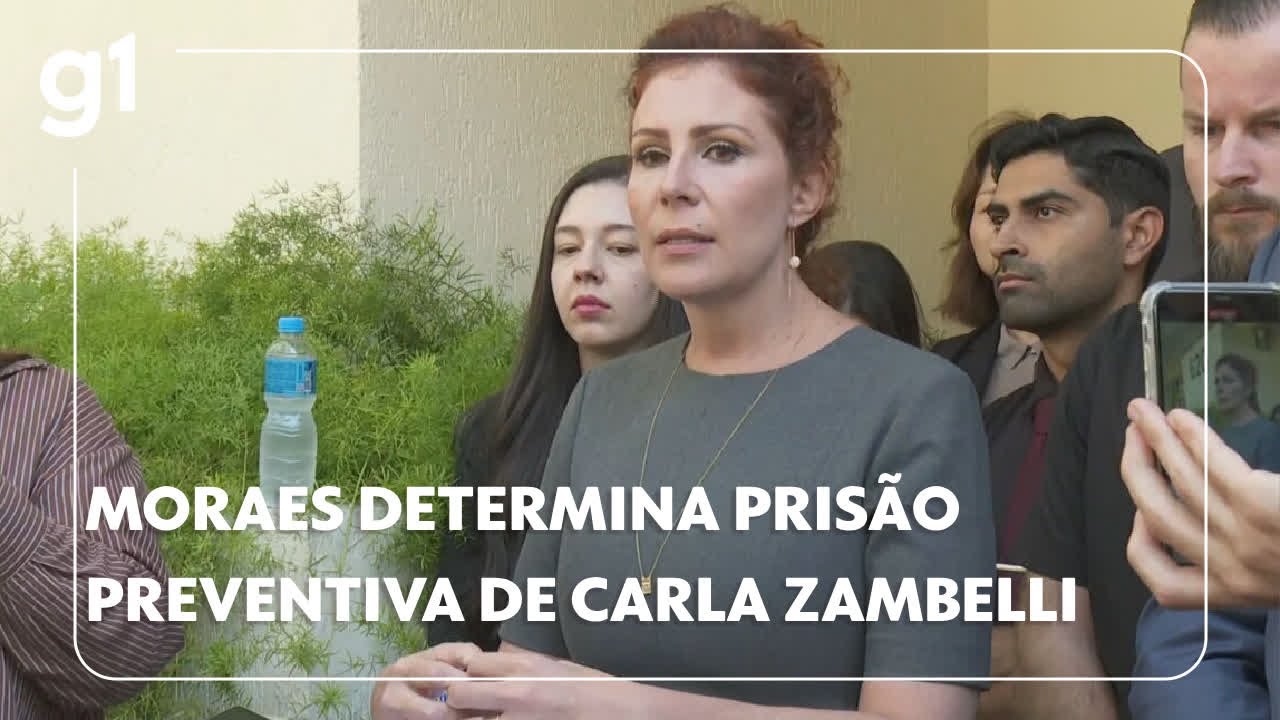 Alexandre de Moraes determina prisão de Carla Zambelli