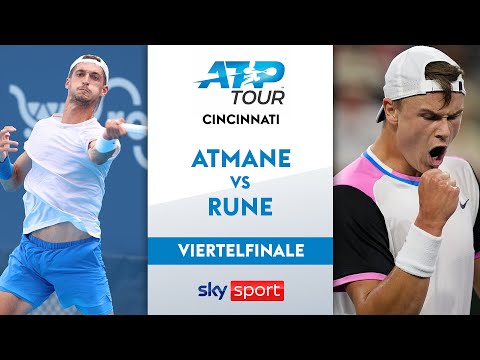 Atmane 🇫🇷 - Rune 🇩🇰 - Viertelfinale | Cincinnati Open 2025 | Highlights - Sky Sport Tennis