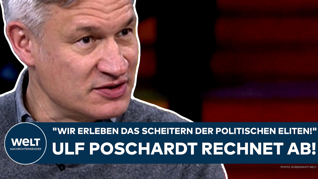 SACHSEN-ANHALT: "Wir erleben das Scheitern der politischen Eliten!" Ulf Poschardt rechnet ab!