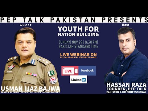 PEP TALK WITH SSP ADMIN LAHORE|USMAN IJAZ BAJWA| Youth for nation building|