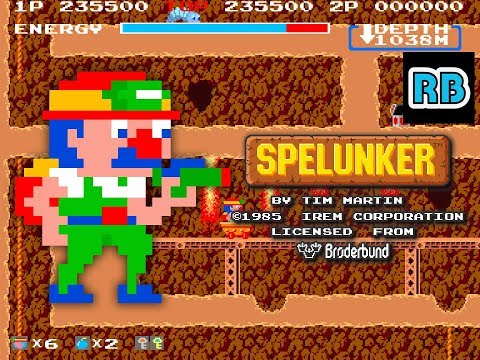 1986 [55fps] Spelunker All Item Nomiss Loop1
