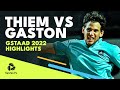 Fun Dominic Thiem vs Hugo Gaston Highlights | Gstaad 2022