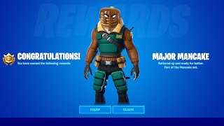 How to Get FREE Major Mancake Skin in Fortnite (Fall Guys Challenges)