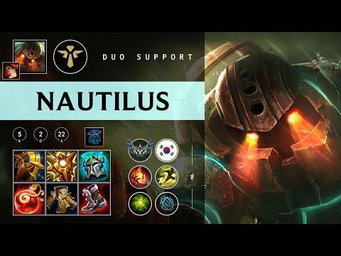 Nautilus Support vs Pyke - KR Challenger Patch 26.02