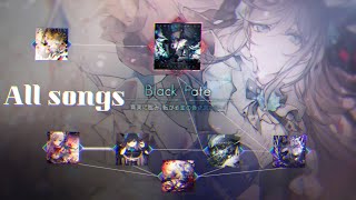 Black Fate All songs  | +How to unlock anomaly and terminal song (Arcaea)