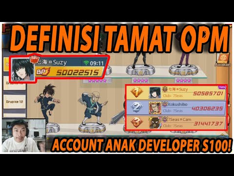 🔥🔥TAMAT BERMAIN OPM [ACCOUNT EX JINKI SERVER 100] - ONE PUNCH MAN:The Strongest