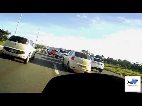 PCX - CORREDOR TRANQUILO INDO PRO TRABALHO FISCALIZAÇÃO DO DER-DF