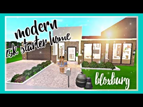 Roblox Welcome To Bloxburg Modern Starter Home смотреть - 