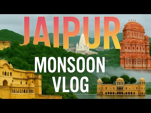 Jaipur in Monsoon | Part 1 | Satvik Journeys  | Rajasthan Tourism | #travel #nature #trip 