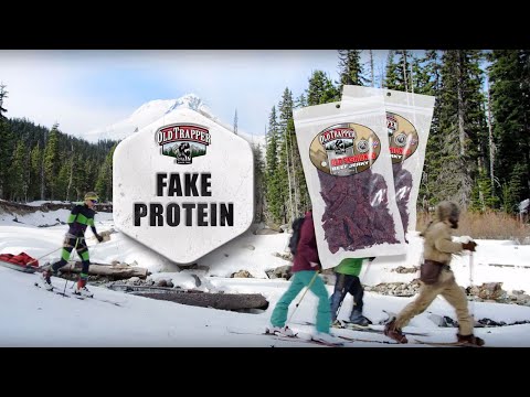 Old Trapper Commercial: Fake Protein