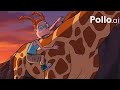 Eliza Thornberry Is Riding The Giraffe Across The Gorge Through The Middle On The Road