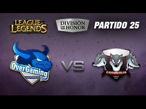 Playfulbet OVerGaming - Cerberus - #LoLHonor - Superweek - Partido 25 - Temporada 6
