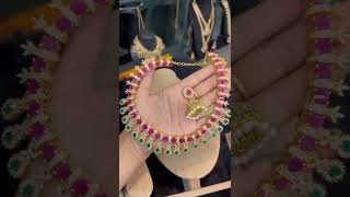 premium quality Ruby necklace price-Rs 1990+$ whatsapp no-7358583335