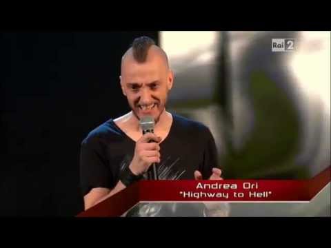 Andrea Ori in Highway to Hell (AC/DC)