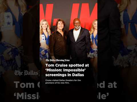 Tom Cruise spotted at ‘Mission Impossible’ movie screenings in Dallas