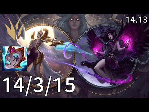 Morgana Jungle vs Elise - EUW Master | Patch 14.13