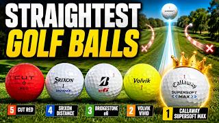 Best Golf Balls To Hit Straight in 2026 (Tested & Ranked)