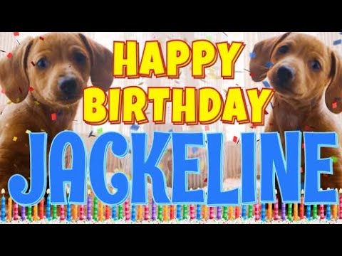 Happy Birthday Jackeline! ( Funny Talking Dogs ) What Is Free On My Birthday