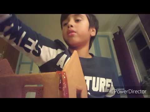 Jag bygger pepparkakshus