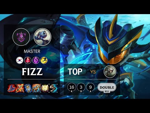Fizz Top vs Camille - KR Master Patch 10.21
