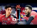 JAPAN vs CUBA | Highlights | Men's VNL 2023