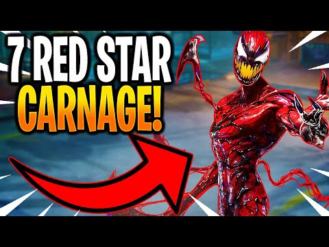 *NEW* 7 RED STAR CARNAGE UNLOCK & GAMEPLAY! - MARVEL Strike Force - MSF