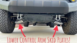 GET THESE SKID PLATES FOR YOUR 3RD GEN TACOMA!! RUNNIN 4 TACOS LOWER CONTROL ARM (LCA) SKID PLATES