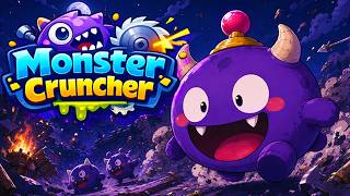 【Monster Cruncher】モンスターを無限に粉砕して強化&荒稼ぎするインクリメンタルゲーム【Steam】