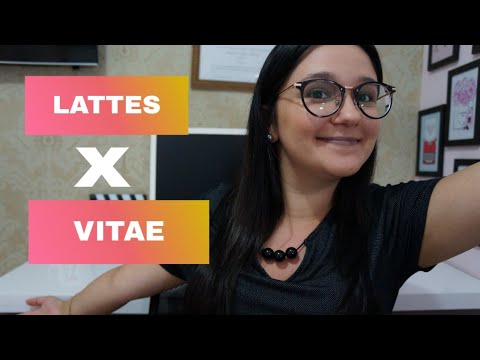 LATTES X VITAE: DIFERENÇAS DE CURRÍCULOS