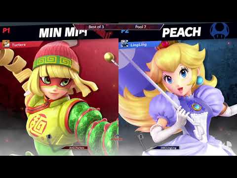 Lagspike 26 - Pool 7 - Ang | Turters (Min Min) vs 16B | LingLing (Peach)