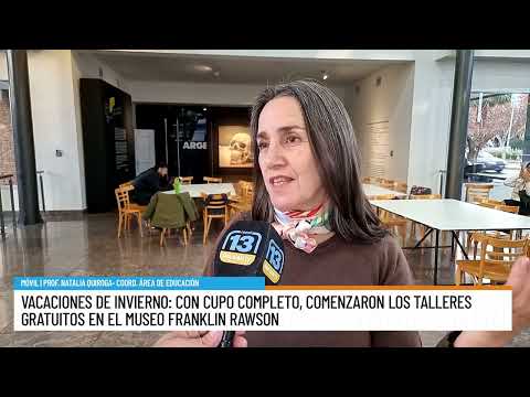 Con cupo completo, comenzaron los talleres gratuitos en el Franklin Rawson