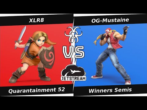 Quarantainment 52 Winners Semis - XLR8 (Young Link) Vs. OG-Mustaine (Terry) Smash Ultimate - SSBU