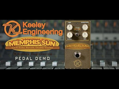 Keeley Memphis Sun Lo-Fi Reverb, Echo and Double Tracker - Free Shipping to the USA image 3
