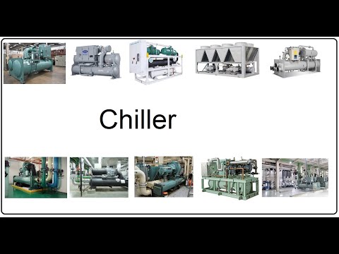 What is the difference in water cooled and air cooled chillers?