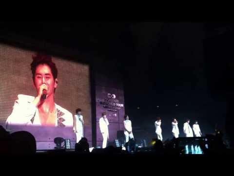 Infinite's Singapore One Great Step Concert - Thank You Speech