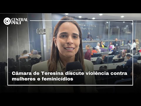 Câmara de Teresina discute violência contra mulheres e feminicídios