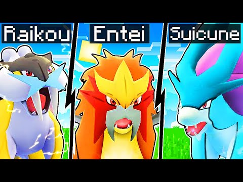 HO CATTURATO IL TRIO LEGGENDARIO dei CANI di HO OH sulla PIXELMON di MINECRAFT ITA