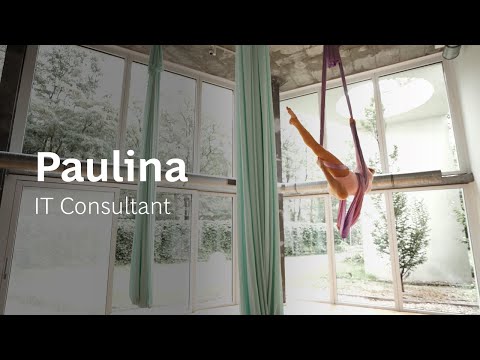 Meet Paulina and see how she does aerial acrobatics #beyond work 🤸